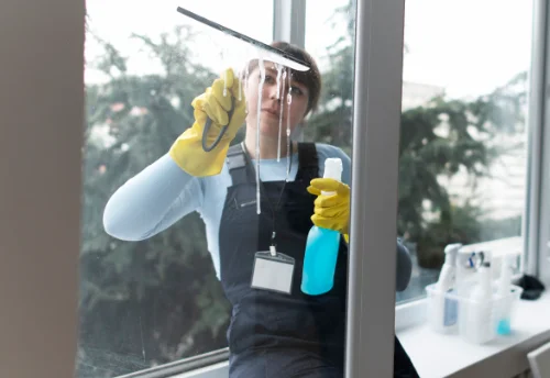 Nettoyage de vitres intérieures et extérieures à Neuville-de-Poitou